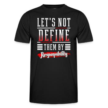 Men's Day Festival Day of Honour - Men's Functional T-Shirt - black - Front - AI Model Male 178 dark (178cm)