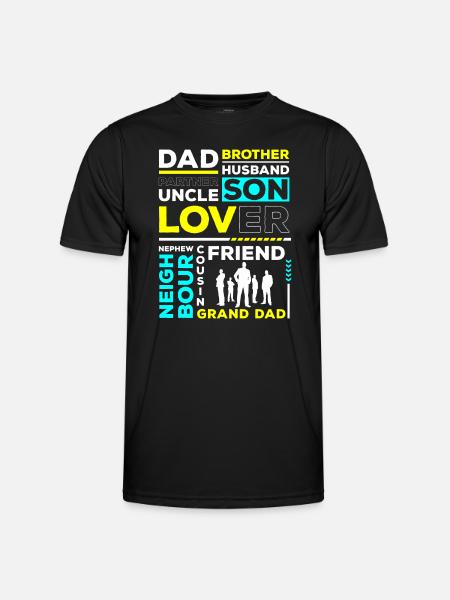 Men Role Model Boyfriend Gift - Men's Functional T-Shirt - black