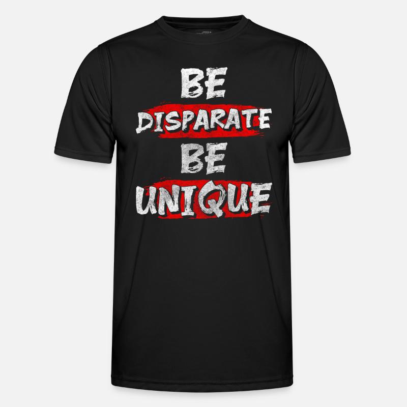 Unique People Respect Special - Men's Functional T-Shirt - black