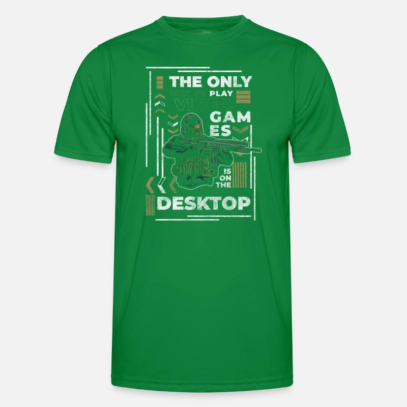 Gamblers Online Games Men's Functional T-Shirt