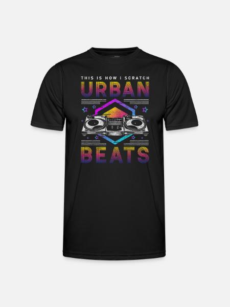 Party, Love, Mood, Hobby - Men's Functional T-Shirt - black