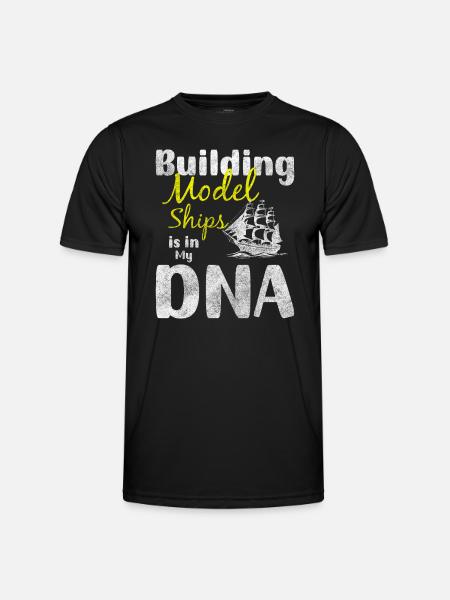 Model RC Ship Skipper - Men's Functional T-Shirt - black