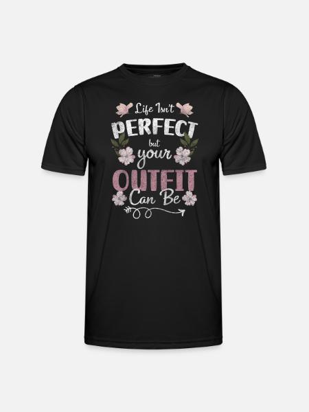 Mode Trendsetter Modell Modisch - Männer Funktions-T-Shirt - Schwarz