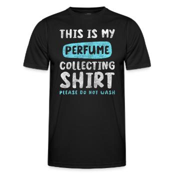 Perfume Beauty Body Care Scent - Men's Functional T-Shirt - black - Front - AI Model Male 178 dark (178cm)