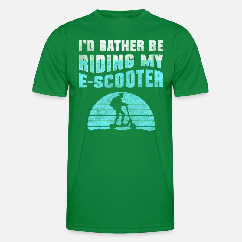 Rollerfahrer Hybrid Kinder Speed Männer Funktions-T-Shirt