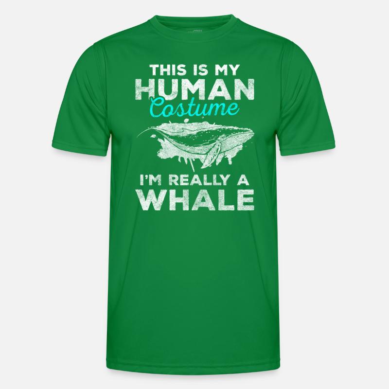 Baleines Créatures Marines Lac T-shirt sport Homme