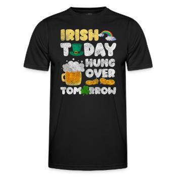 Ireland Beer Tourism - Men's Functional T-Shirt - black - Front - AI Model Male 178 dark (178cm)