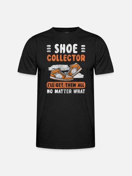Schuhe Modisch Auffällig - Männer Funktions-T-Shirt - Schwarz