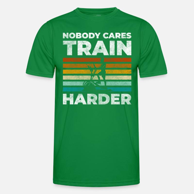 Training Ausdauer Kraft Coach Männer Funktions-T-Shirt