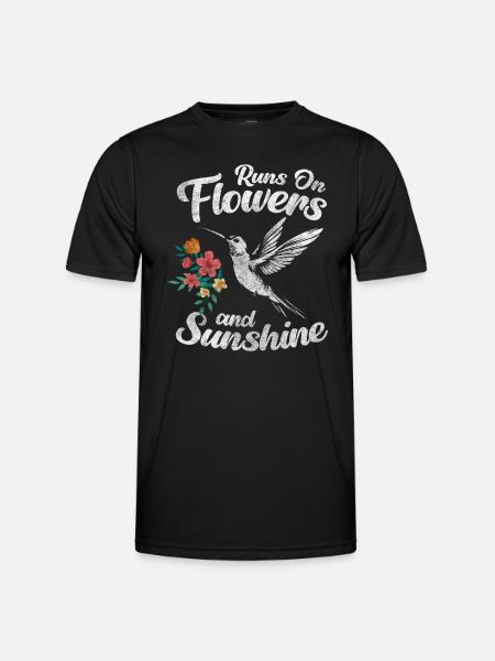 Kolibri Nature Love Nature - Men's Functional T-Shirt - black
