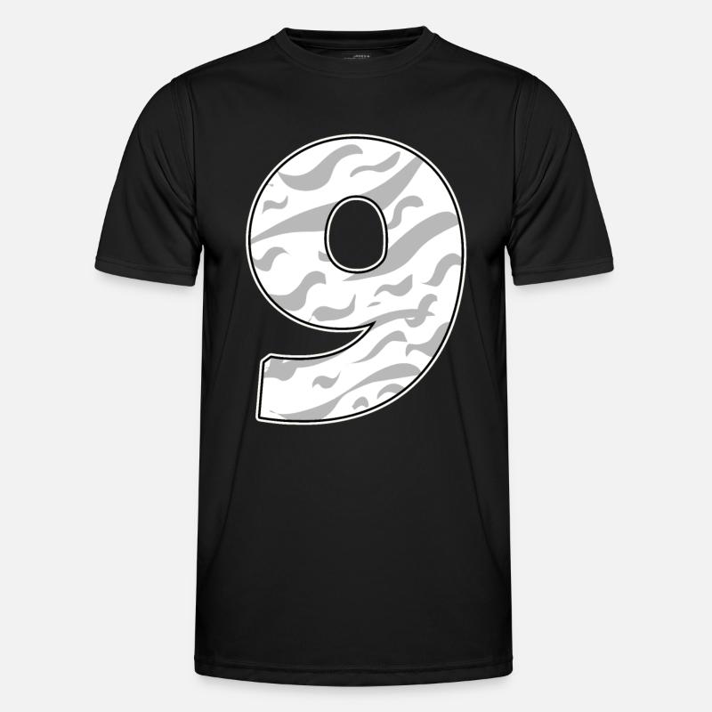 Nine - 9 - Men's Functional T-Shirt - black