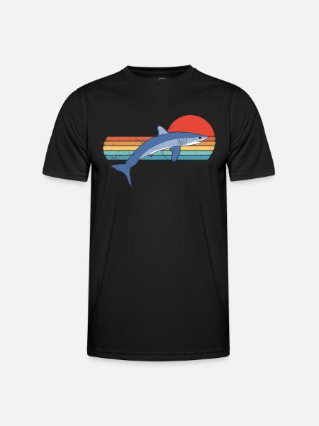Mako Shark - Men's Functional T-Shirt - black