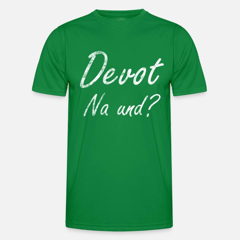 Devot na und Submissive Devotion Sklavin BDSM Männer Funktions-T-Shirt