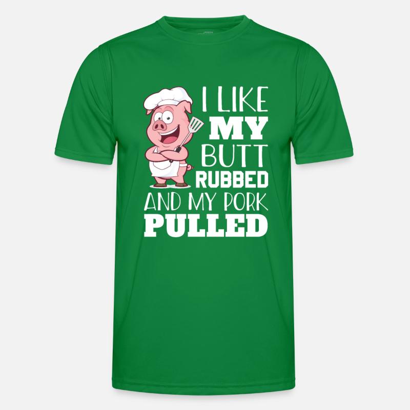 BBQ Grill Master BBQ Party Men's Functional T-Shirt