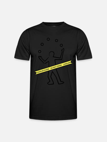 Jongleur - T-shirt sport Homme - noir