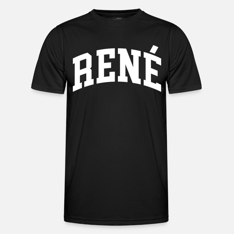 René - Men's Functional T-Shirt - black
