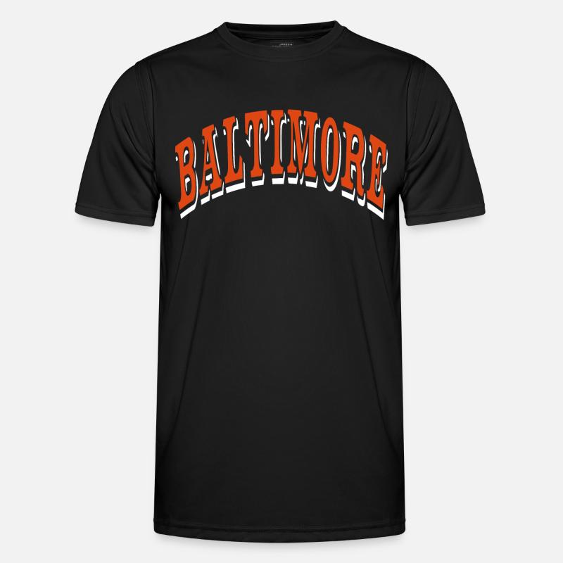 Baltimore - Men's Functional T-Shirt - black