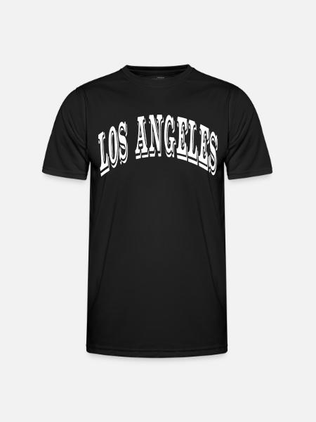 Los Angeles - Men's Functional T-Shirt - black