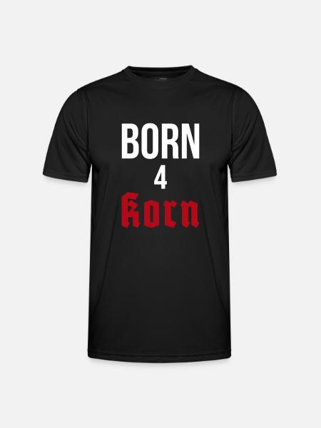 Born 4 seeds - Men's Functional T-Shirt - black