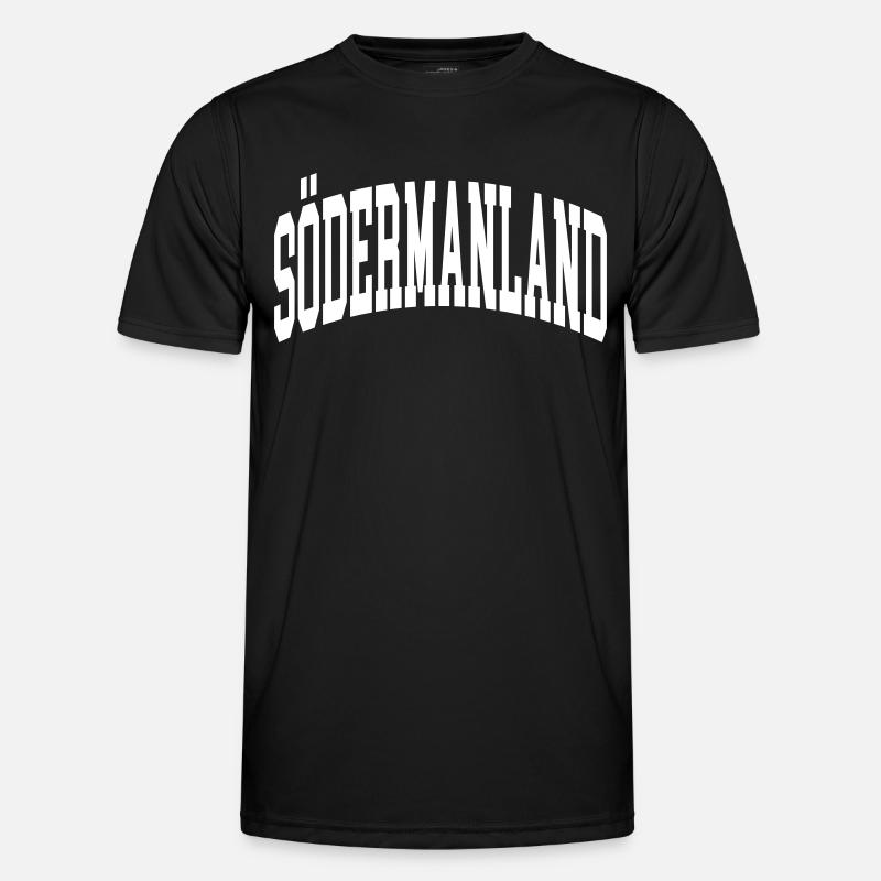 Södermanland - Men's Functional T-Shirt - black