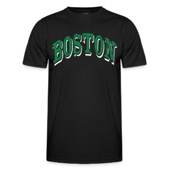 Boston - T-shirt sport Homme - noir - Devant - AI Model Male 178 dark (178cm)