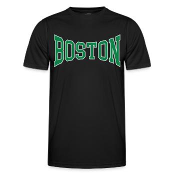 Boston - T-shirt sport Homme - noir - Devant - AI Model Male 178 dark (178cm)