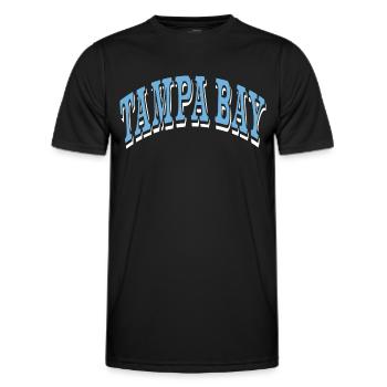 Tampa Bay - Men's Functional T-Shirt - black - Front - AI Model Male 178 dark (178cm)