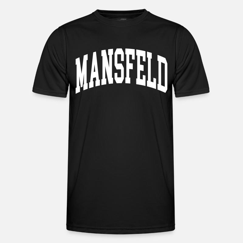Mansfeld - Männer Funktions-T-Shirt - Schwarz