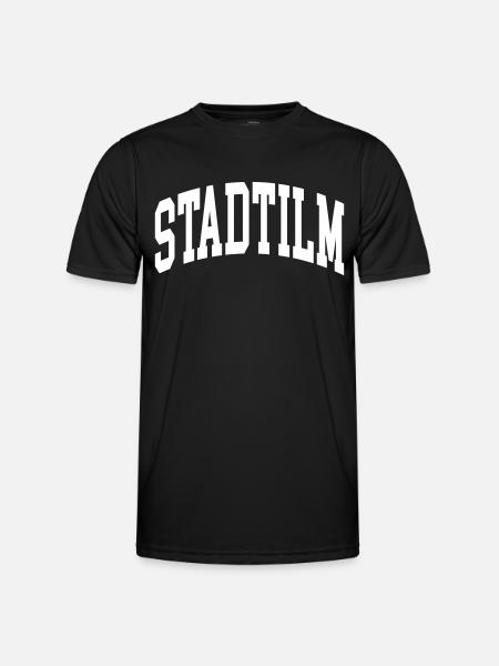 Stadtilm - T-shirt sport Homme - noir