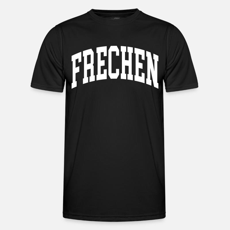 Frechen - Männer Funktions-T-Shirt - Schwarz