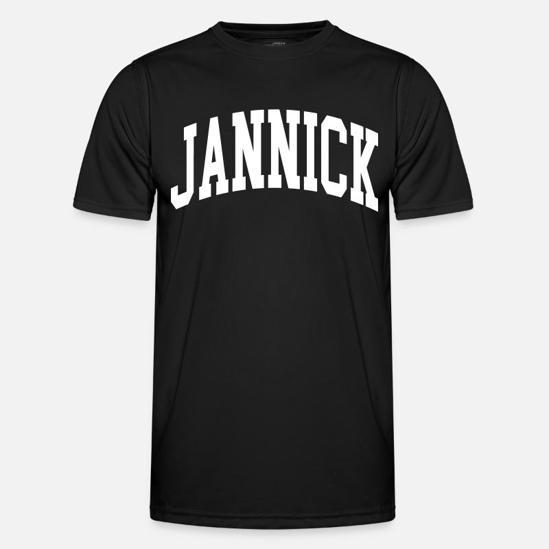 Jannick - Men's Functional T-Shirt - black