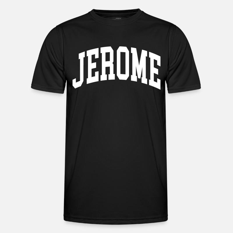 Jerome - Männer Funktions-T-Shirt - Schwarz