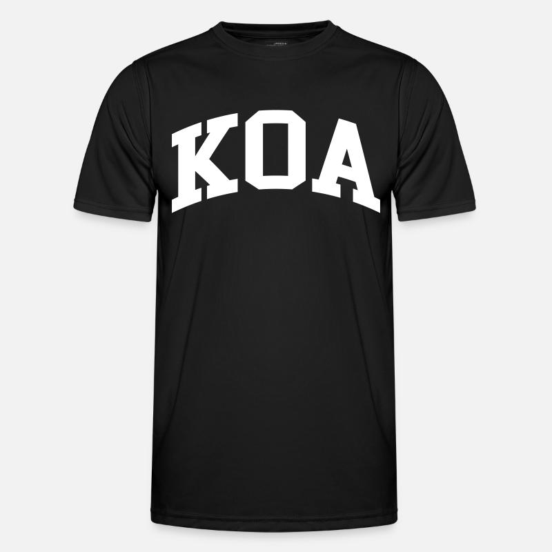Koa - Men's Functional T-Shirt - black
