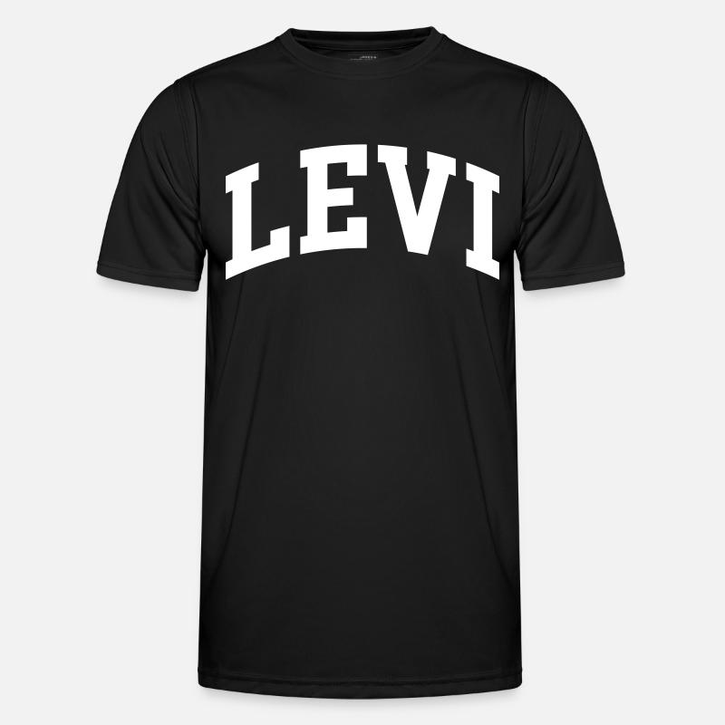 Levi - Männer Funktions-T-Shirt - Schwarz