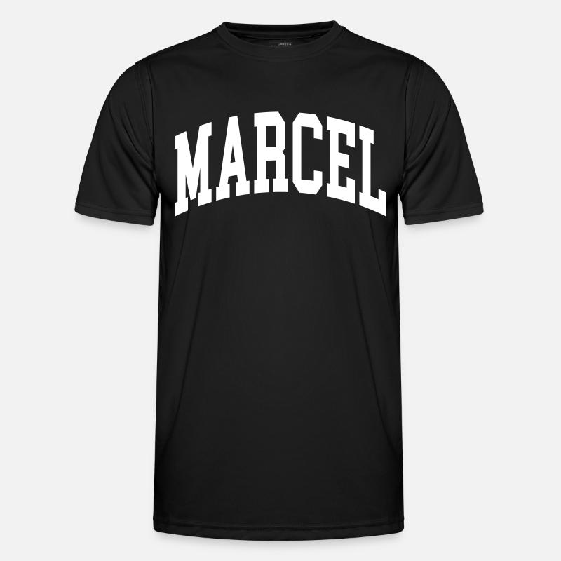 Marcel - Men's Functional T-Shirt - black