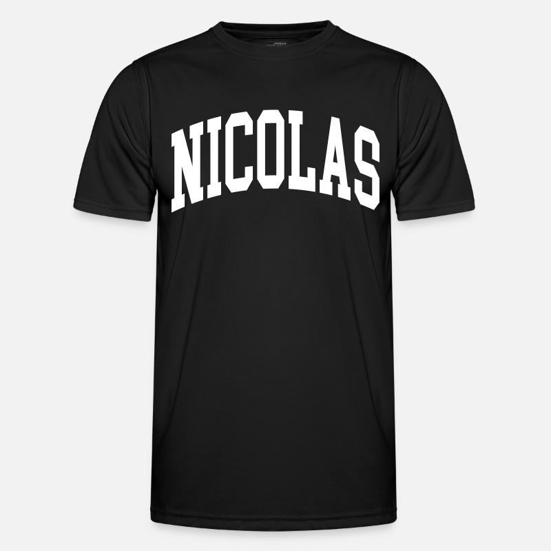Nicolas - Men's Functional T-Shirt - black