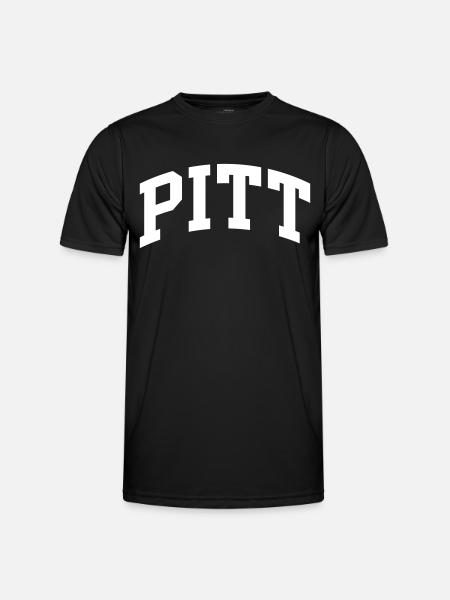 Pitt - Männer Funktions-T-Shirt - Schwarz