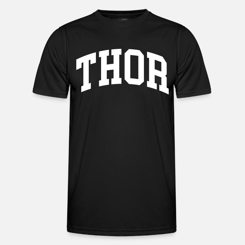 Thor - Männer Funktions-T-Shirt - Schwarz