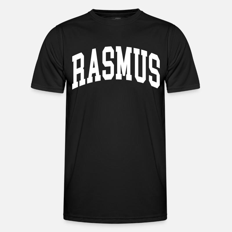 Rasmus - Männer Funktions-T-Shirt - Schwarz