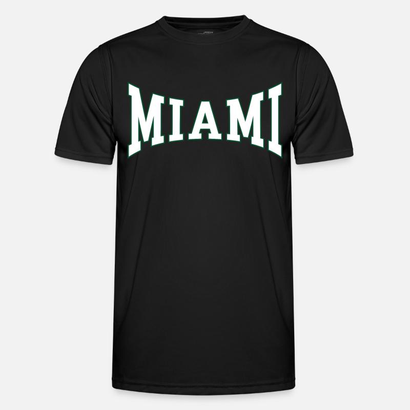 Miami Männer Funktions-T-Shirt