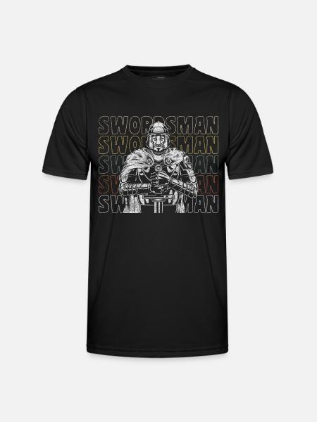 Épée Épée Guerrier Épées - T-shirt sport Homme - noir