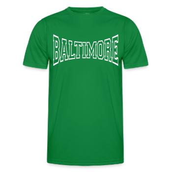 Baltimore - T-shirt sport Homme - vert - Devant - AI Model Male 178 dark (178cm)