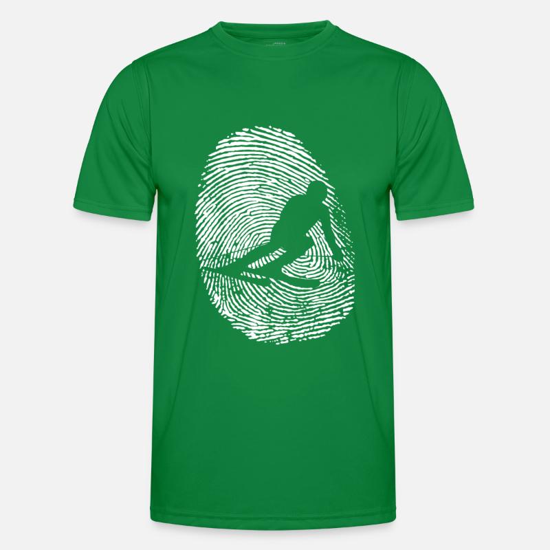 Pression des doigts - Ski - (2) T-shirt sport Homme