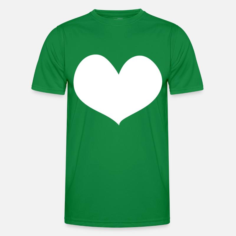 Herz - Camper - (2) Männer Funktions-T-Shirt