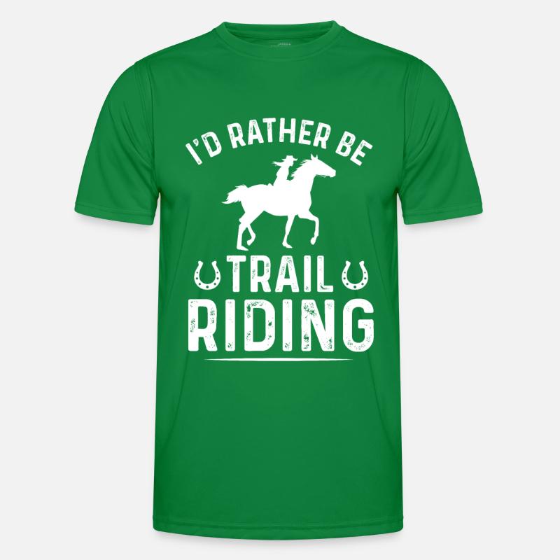 I would rather ride Men's Functional T-Shirt