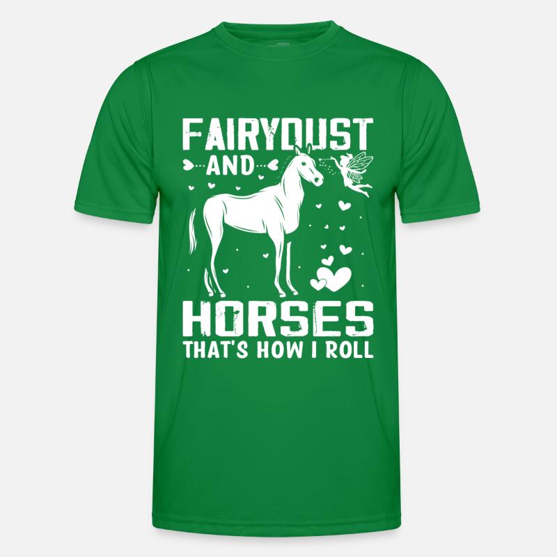 Poussière de fée et chevaux - C’est comme ça que je suis dessus - T-shirt sport Homme