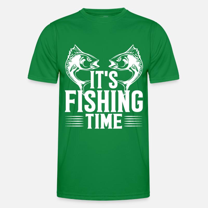 Il est temps de pêcher - T-shirt sport Homme