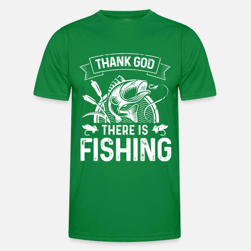 Dieu merci, il y a de la pêche T-shirt sport Homme