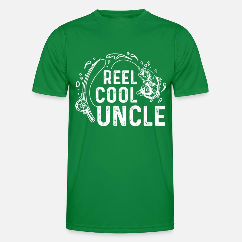 Reel Cool Uncle Men's Functional T-Shirt