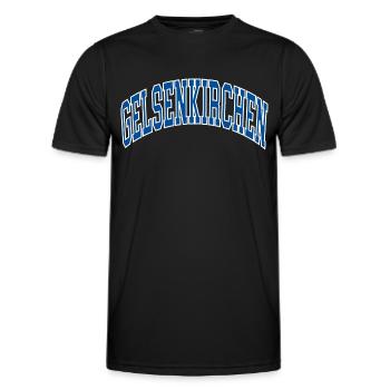 Gelsenkirchen - T-shirt sport Homme - noir - Devant - AI Model Male 178 dark (178cm)